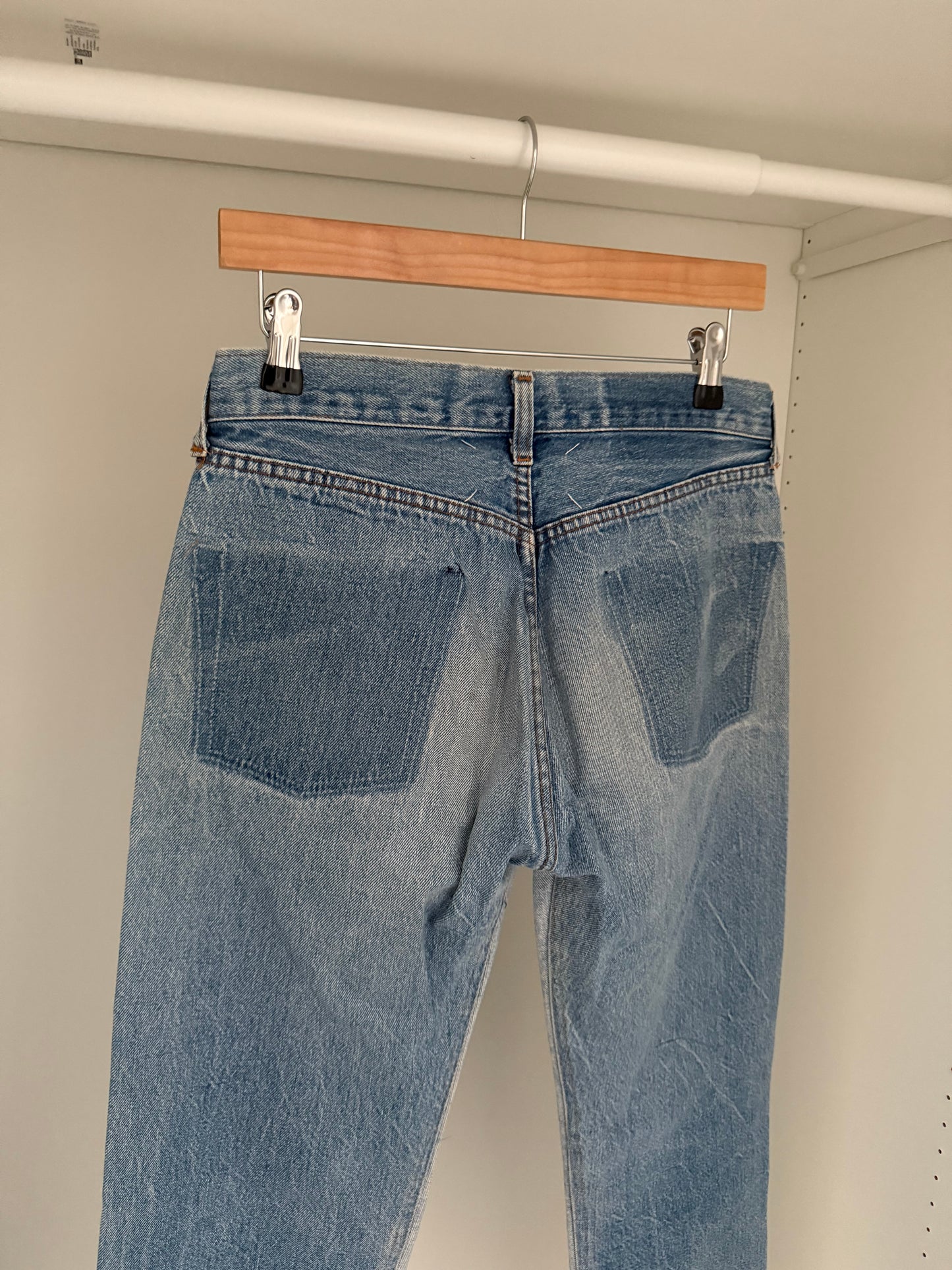 Maison Martin Margiela AW2004 Artisanal Line (0)(10) Inverted Reconstructed Denim