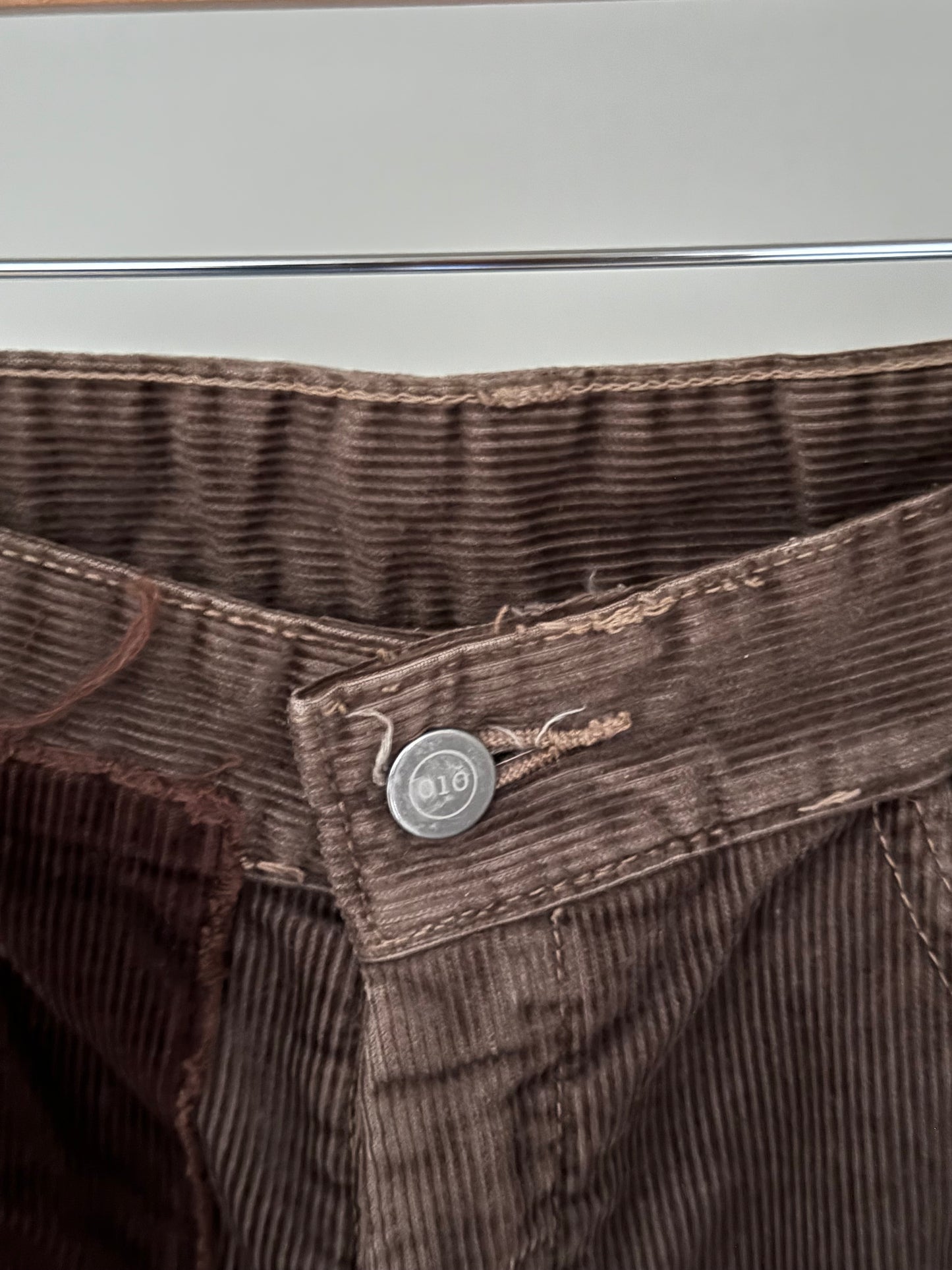 Maison Martin Margiela AW2004 Artisanal Line (0)(10) Reconstructed Panelled Corduroy Pants