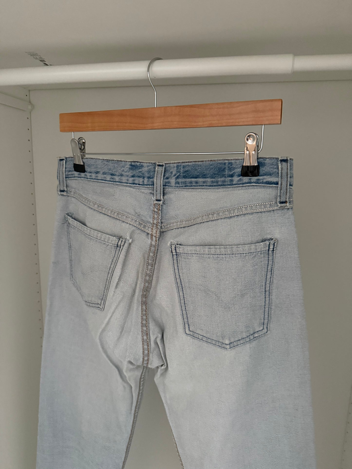 Maison Martin Margiela SS2003 Artisanal Line (0)(10) Inverted Bleached Denim