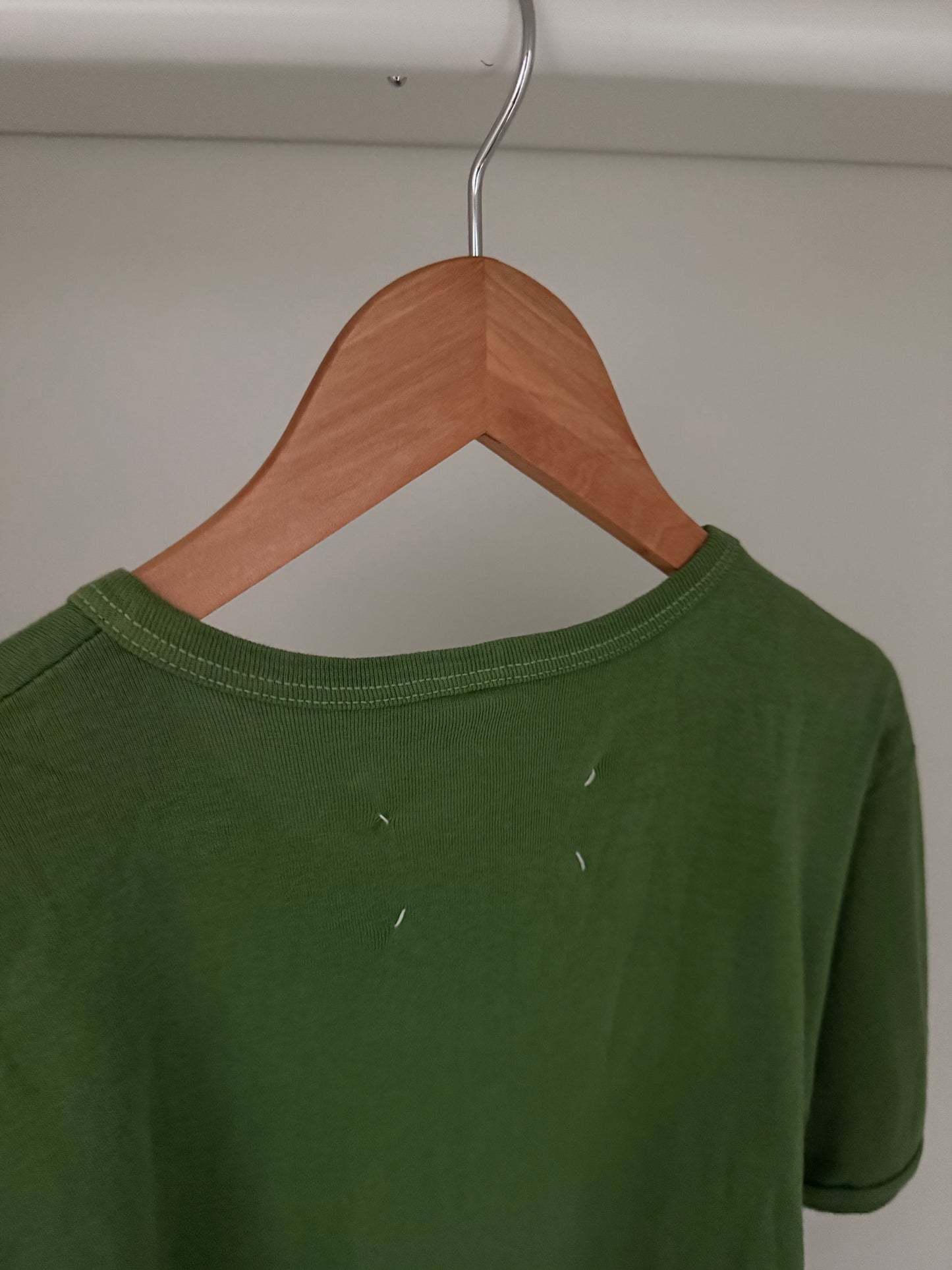 Maison Martin Margiela FW2004 Artisanal Line (0)(10) Clover St Patricks Patch T-Shirt