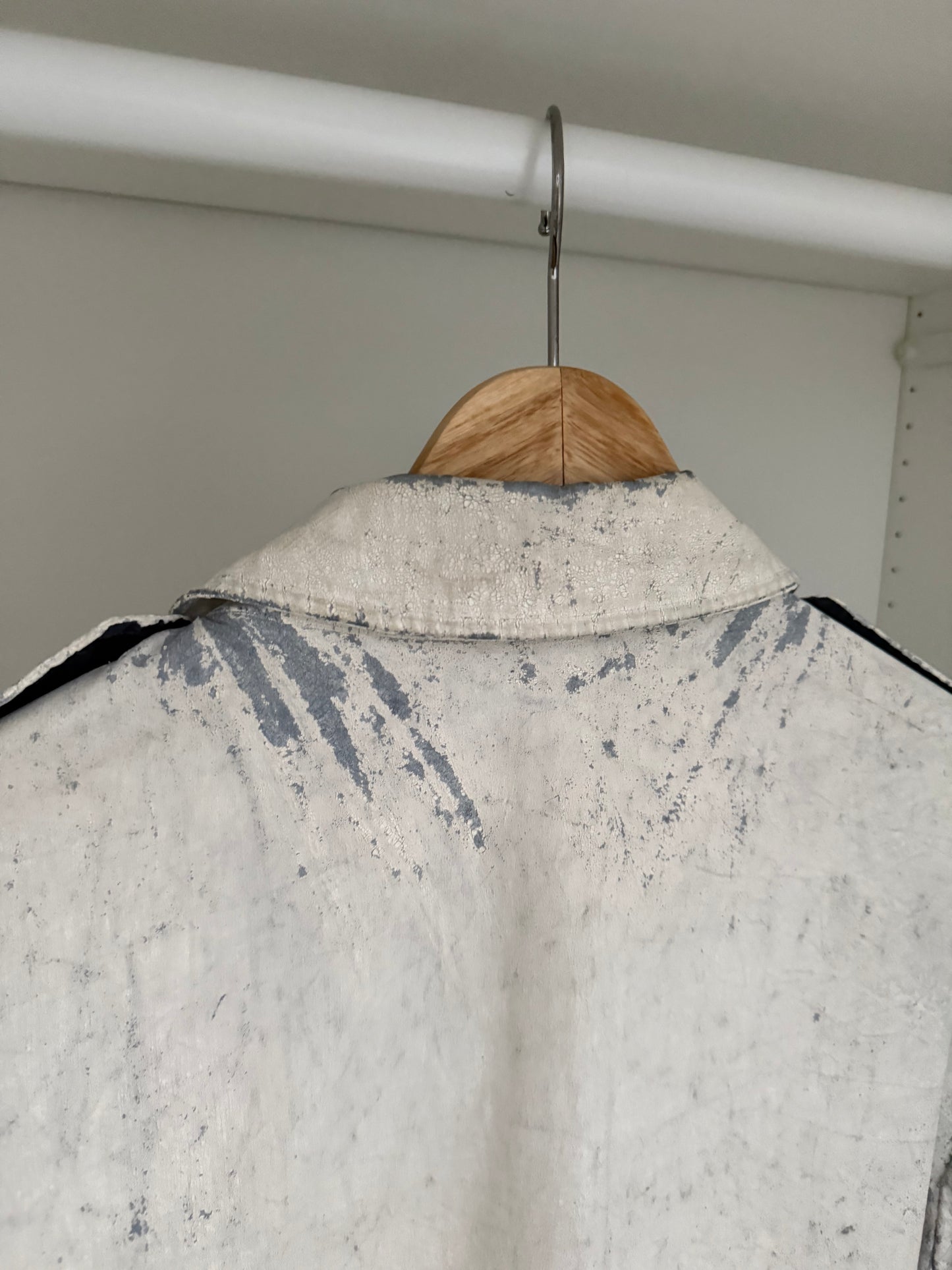Maison Martin Margiela SS2004 Artisanal Line (0)(10) Painted Military Jacket