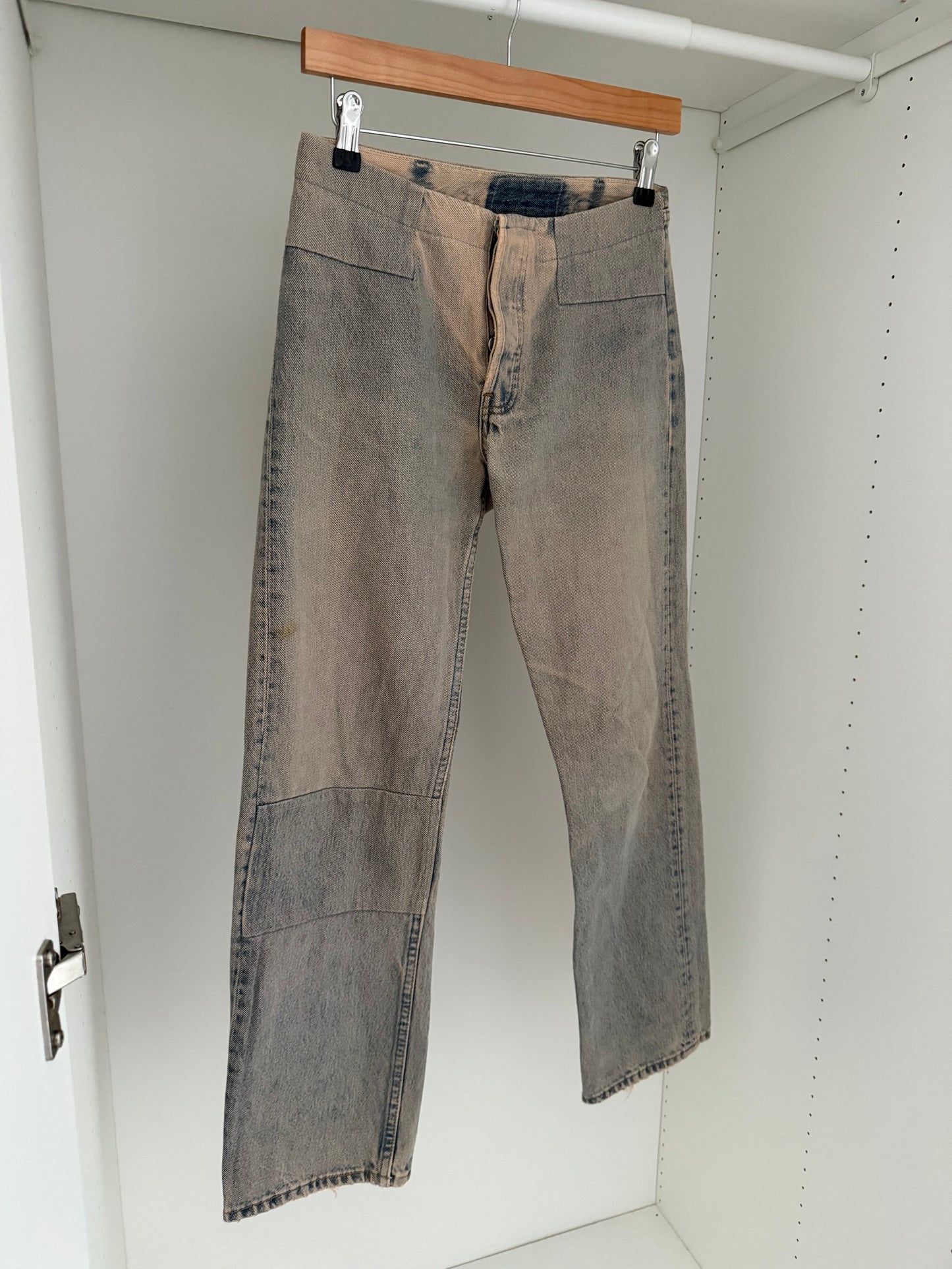 Maison Martin Margiela SS1999 Artisanal Line (0) Reconstructed Panelled Denim