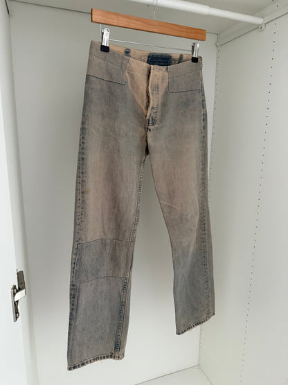 Maison Martin Margiela SS1999 Artisanal Line (0) Reconstructed Panelled Denim