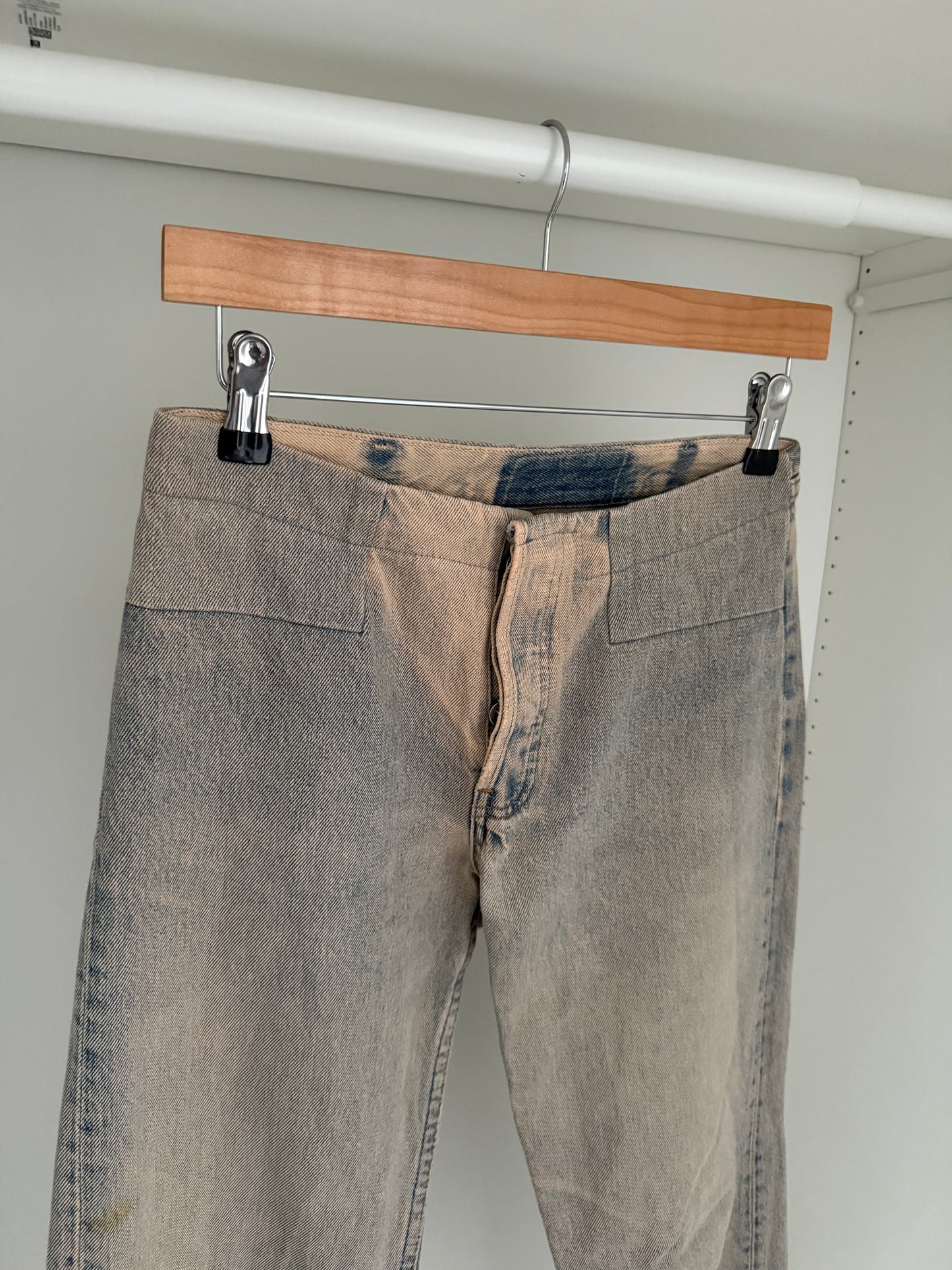 Maison Martin Margiela SS1999 Artisanal Line (0) Reconstructed Panelled Denim