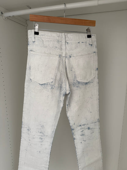 Maison Martin Margiela AW1999 Artisanal Line (0)(10) White Painted Denim