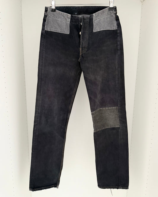 Maison Martin Margiela SS1999 Artisanal Line (0) Reconstructed Panelled Denim