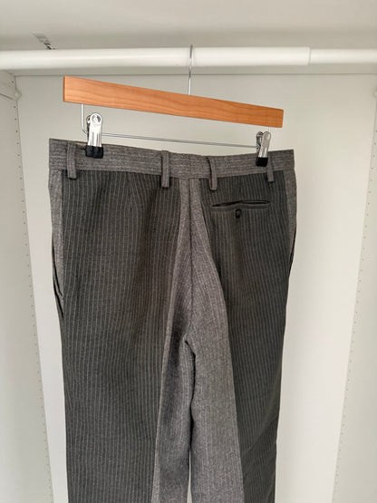 Maison Martin Margiela AW2004 Artisanal Line (0)(10) Reconstructed Striped Pants