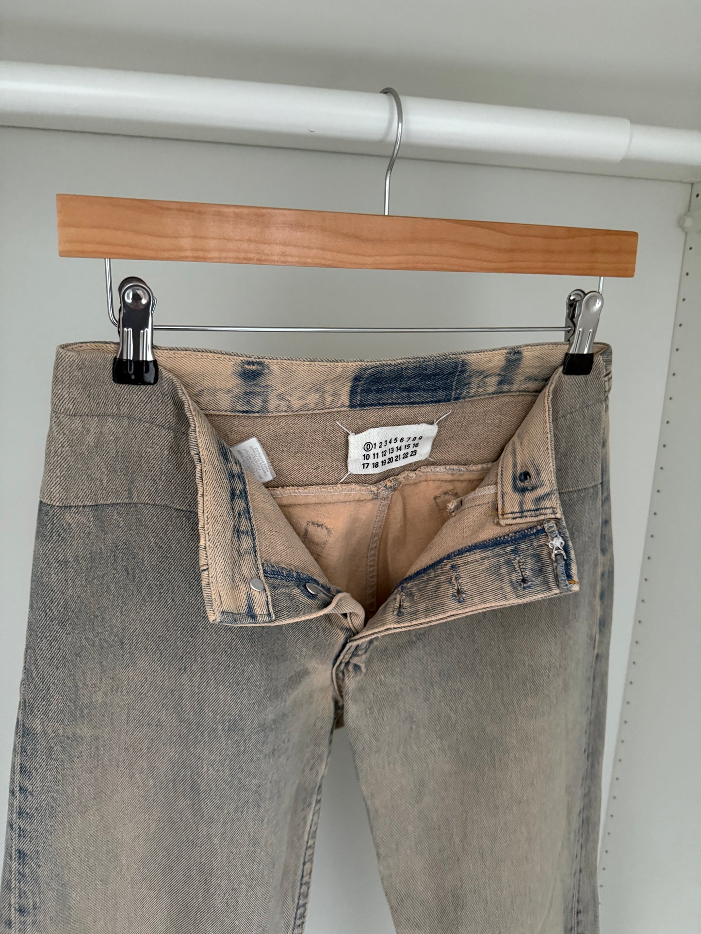 Maison Martin Margiela SS1999 Artisanal Line (0) Reconstructed Panelled Denim