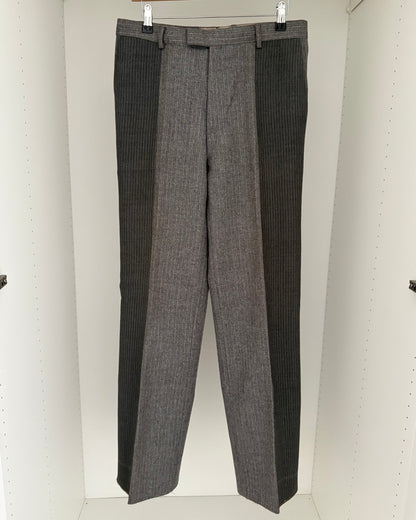 Maison Martin Margiela AW2004 Artisanal Line (0)(10) Reconstructed Striped Pants