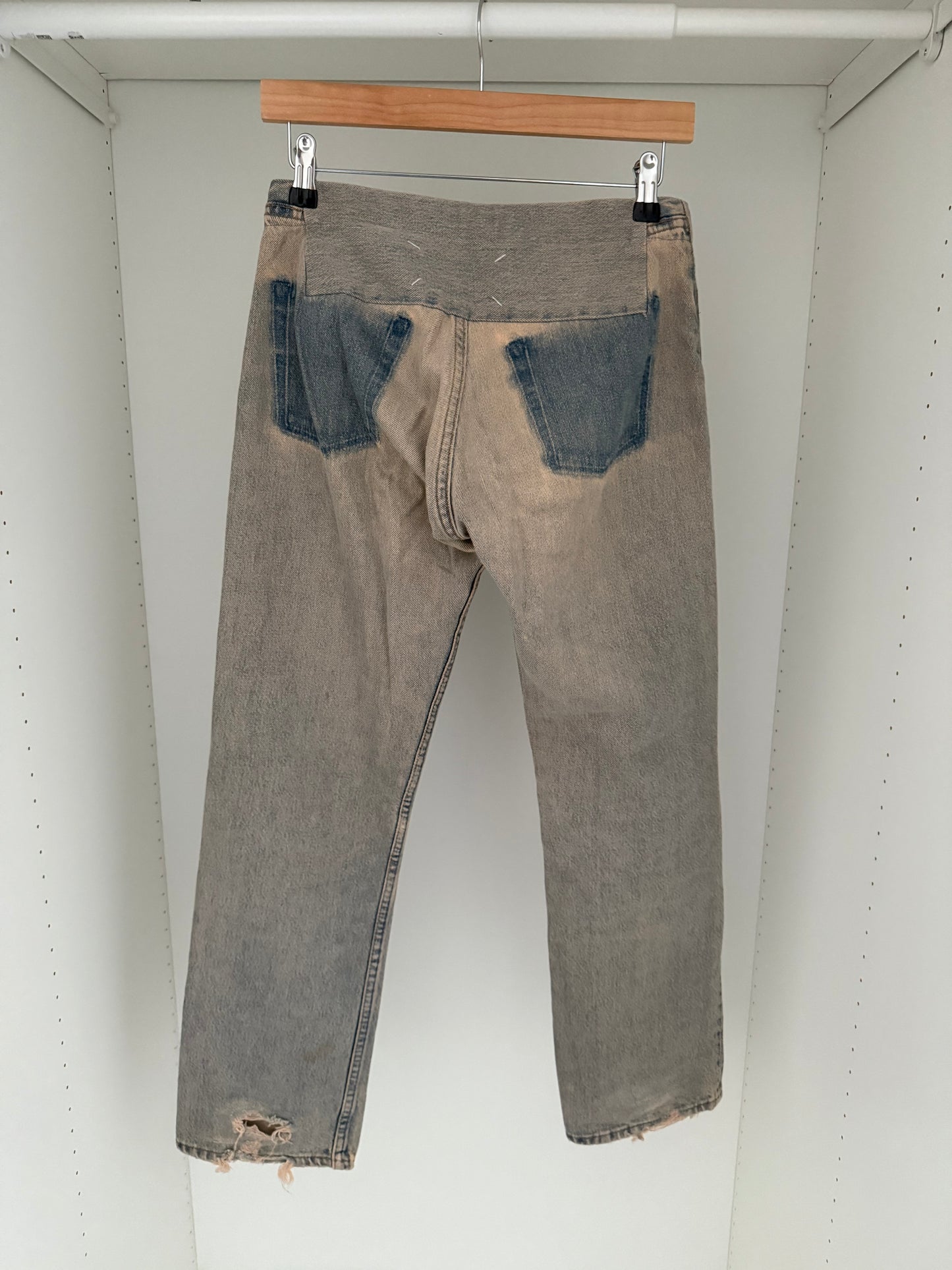 Maison Martin Margiela SS1999 Artisanal Line (0) Reconstructed Panelled Denim
