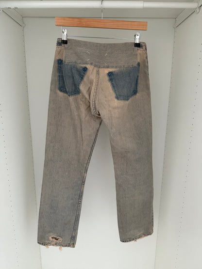 Maison Martin Margiela SS1999 Artisanal Line (0) Reconstructed Panelled Denim