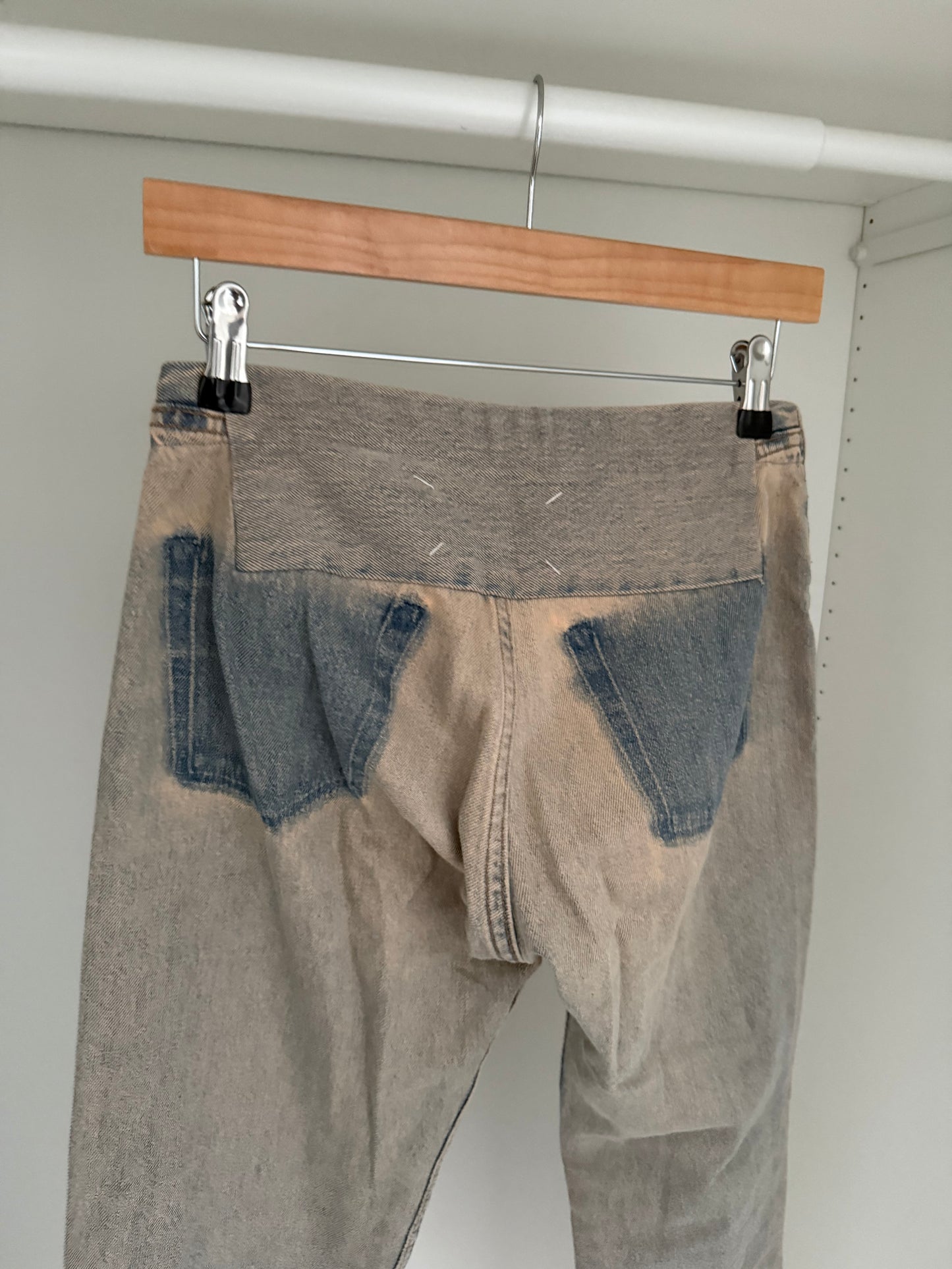Maison Martin Margiela SS1999 Artisanal Line (0) Reconstructed Panelled Denim