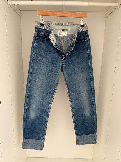 Maison Martin Margiela AW2004 Artisanal Line (0)(10) Reconstructed Panelled Denim