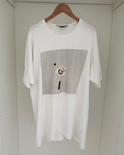 Raf Simons AW2003 'Closer' New Order PCL Art Patch by Peter Saville T-Shirt