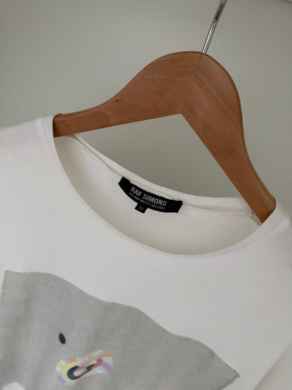 Raf Simons AW2003 'Closer' New Order PCL Art Patch by Peter Saville T-Shirt