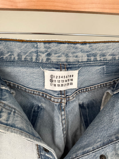 Maison Martin Margiela SS2003 Artisanal Line (0)(10) Inverted Bleached Denim