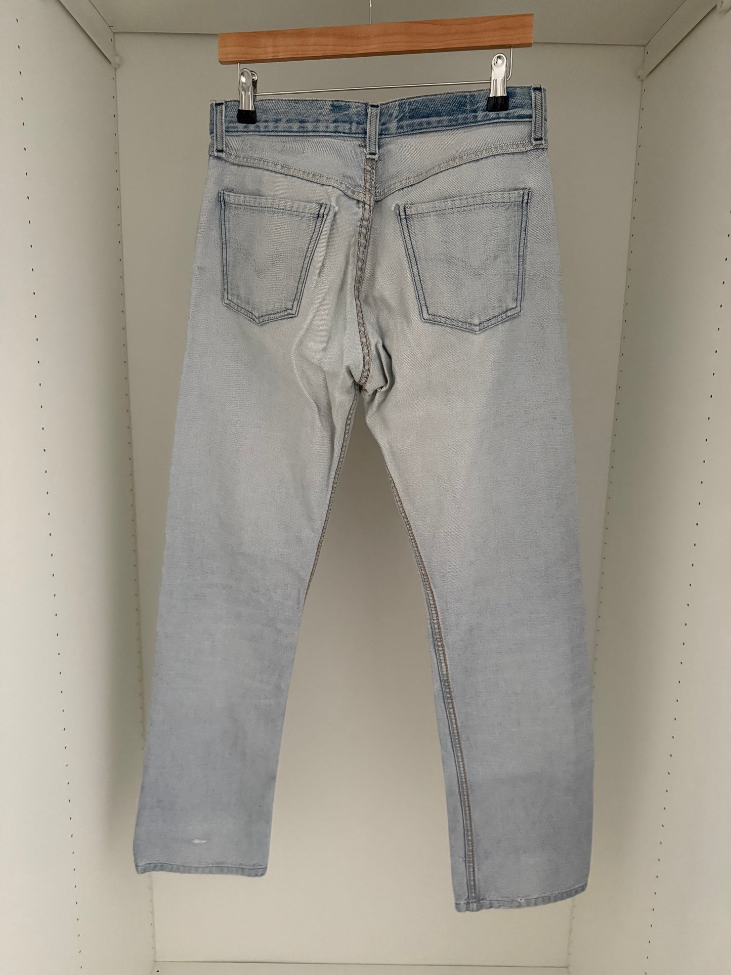 Maison Martin Margiela SS2003 Artisanal Line (0)(10) Inverted Bleached Denim