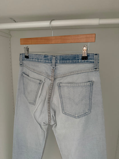 Maison Martin Margiela SS2003 Artisanal Line (0)(10) Inverted Bleached Denim