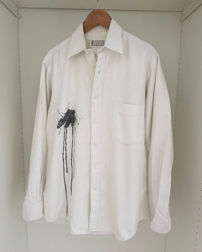 Maison Martin Margiela FW2004 Artisanal Line (0)(10) Ink Splatter Shirt