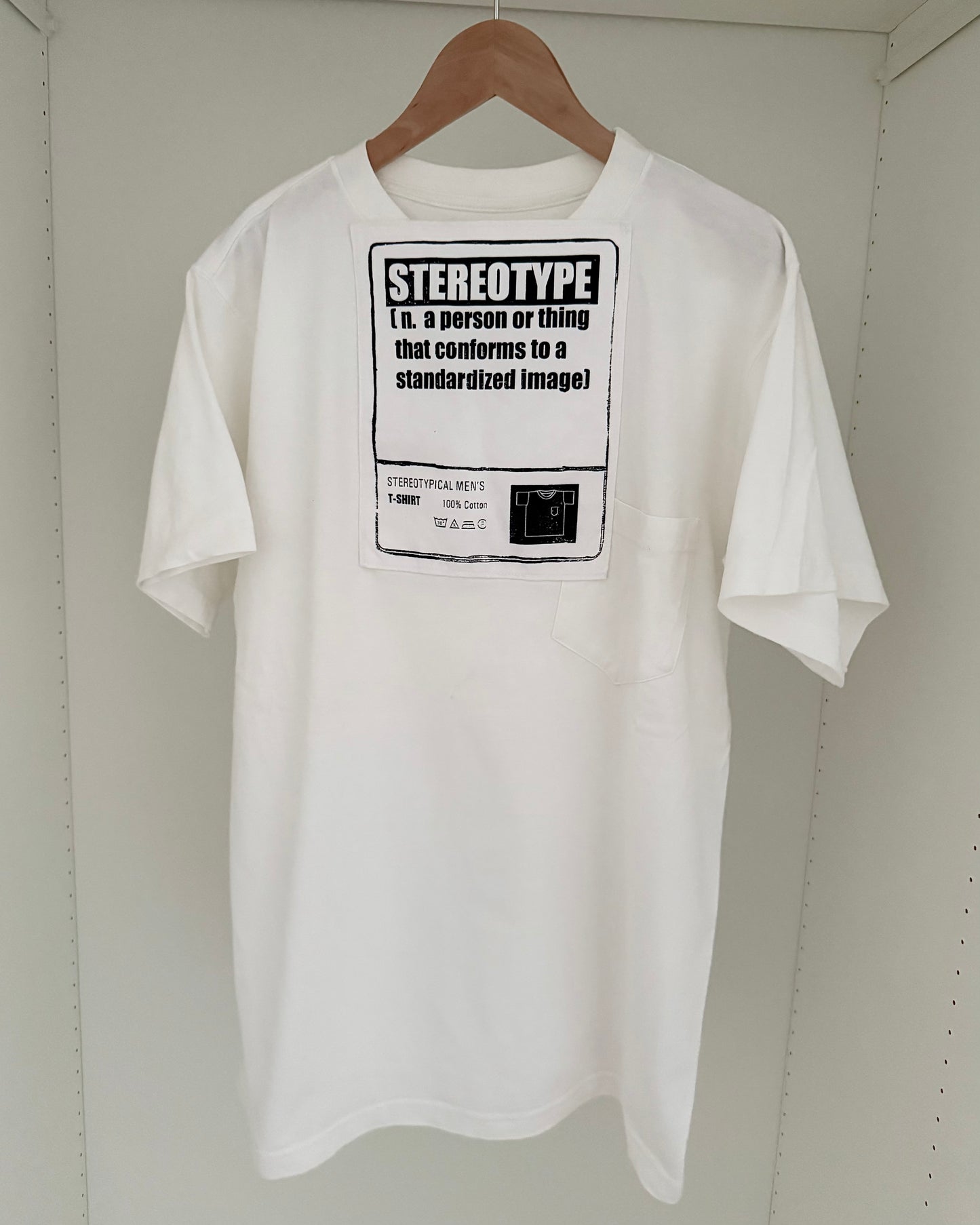 Maison Martin Margiela SS2000 'Defile' Line Stereotype Patch T-Shirt