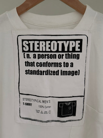 Maison Martin Margiela SS2000 'Defile' Line Stereotype Patch T-Shirt