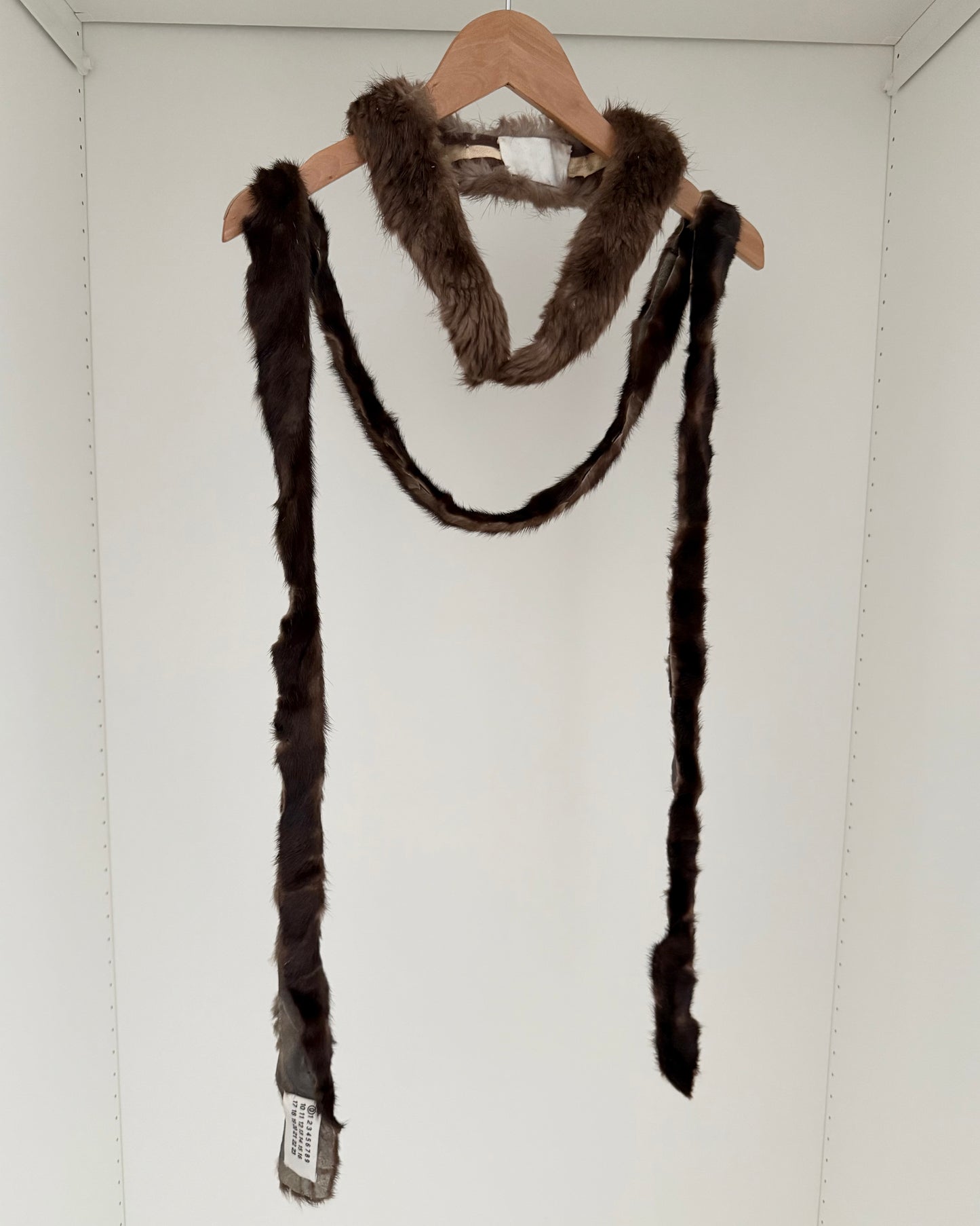 Maison Martin Margiela AW2001 Artisanal Line (0) Fur Scarf
