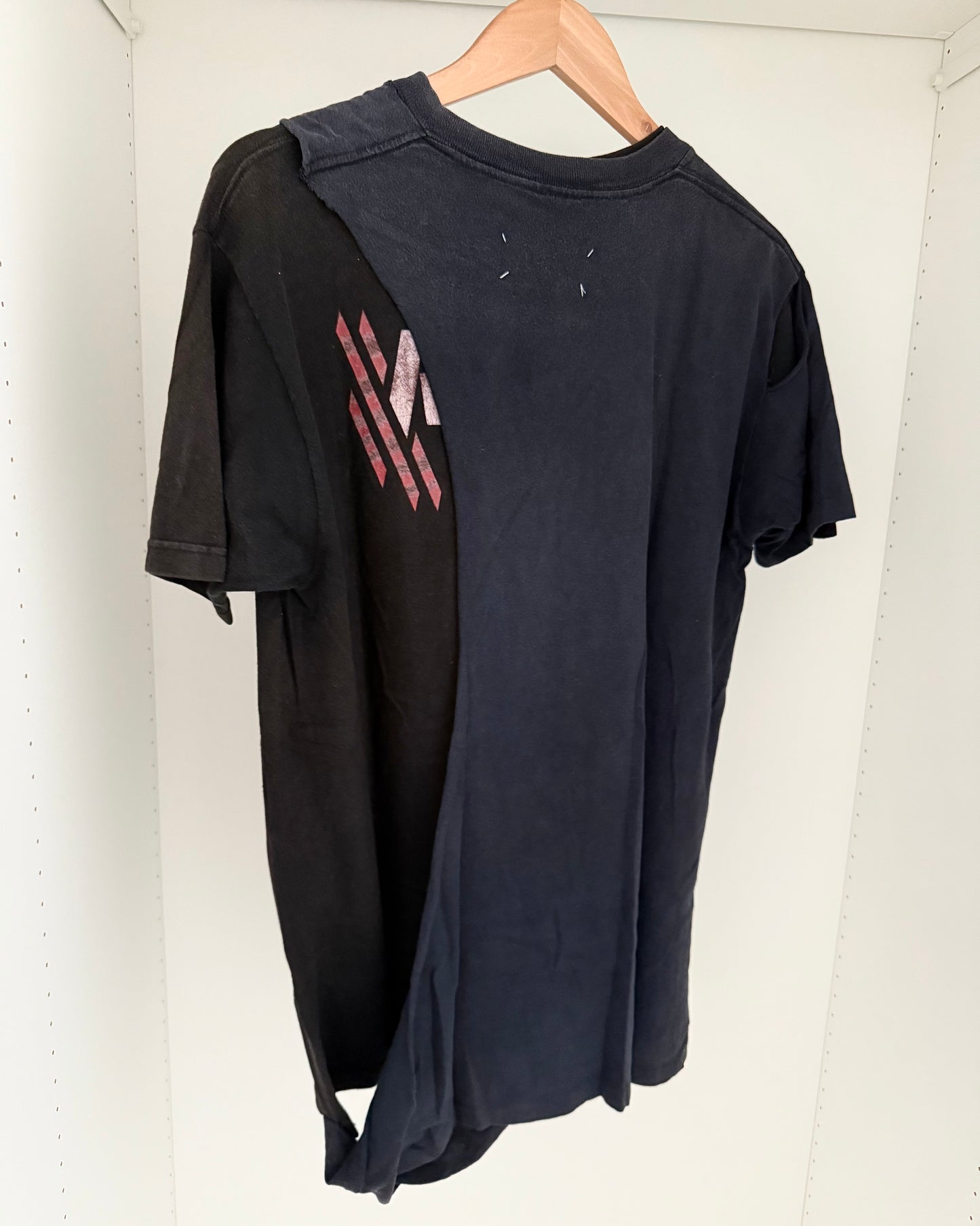 Maison Martin Margiela AW2004 Artisanal Line (0)(10) Reconstructed Double-Layered T-Shirt