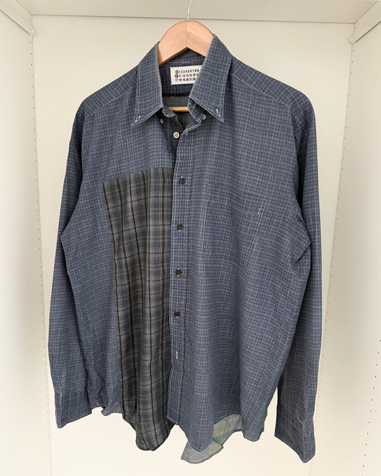 Maison Martin Margiela SS2004 Artisanal Line (0)(10) Patch Reconstructed Shirt