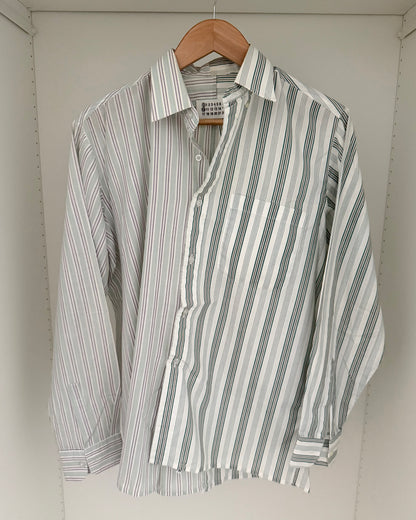 Maison Martin Margiela AW2001 Artisanal Line (0)(10) Split Reconstructed Shirt