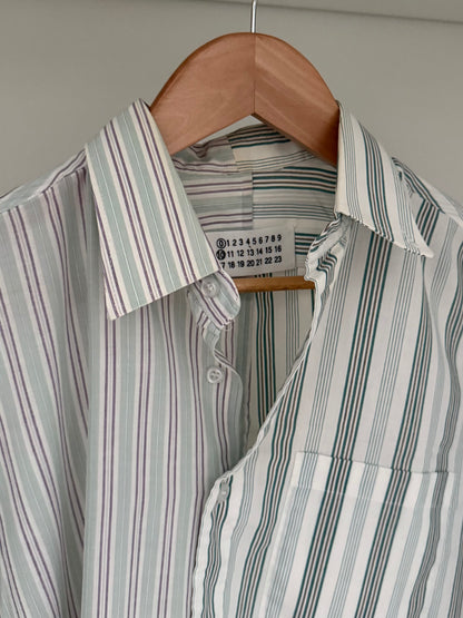 Maison Martin Margiela AW2001 Artisanal Line (0)(10) Split Reconstructed Shirt