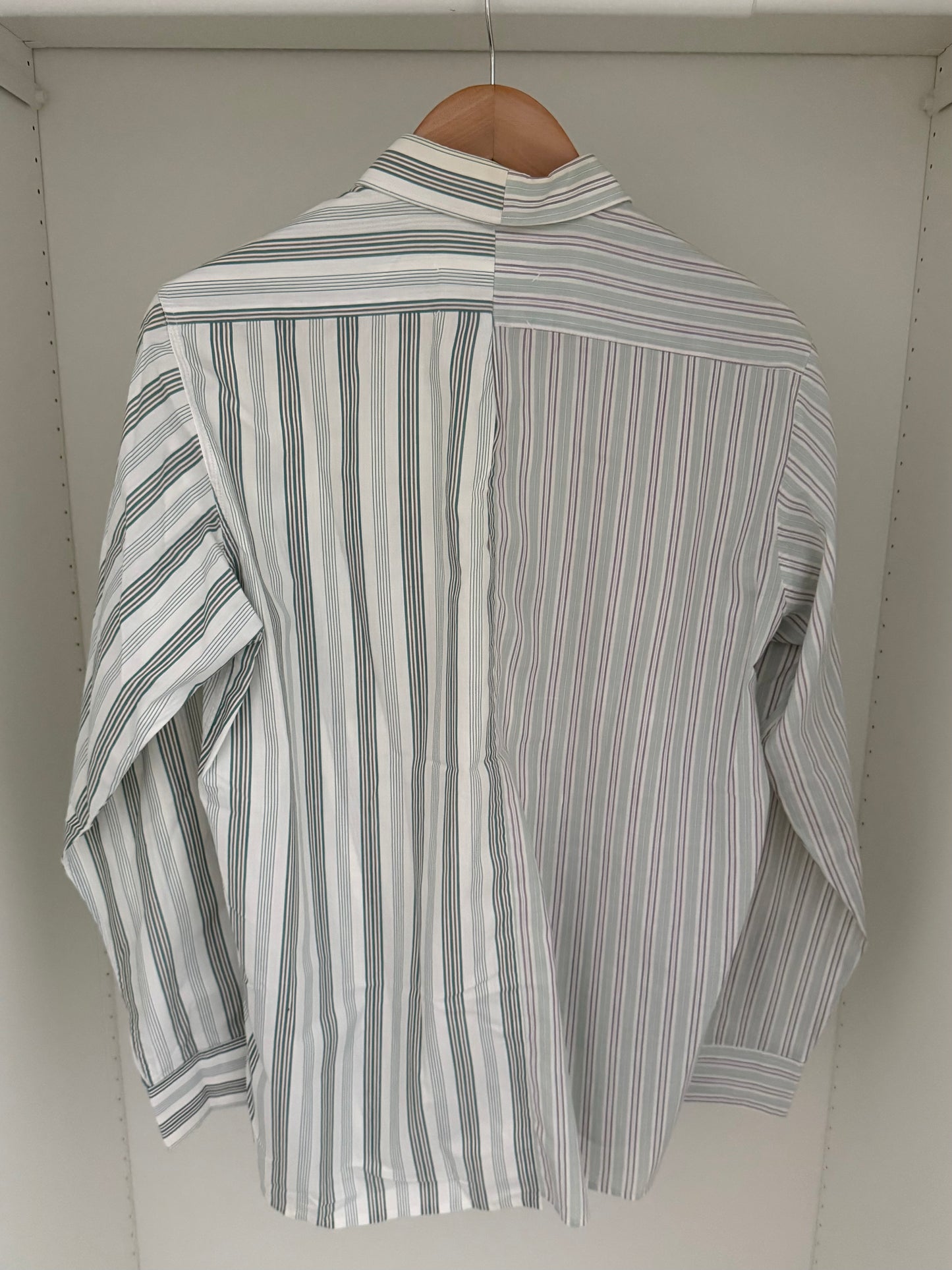 Maison Martin Margiela AW2001 Artisanal Line (0)(10) Split Reconstructed Shirt