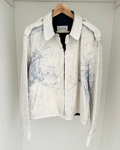 Maison Martin Margiela SS2004 Artisanal Line (0)(10) Painted Military Jacket