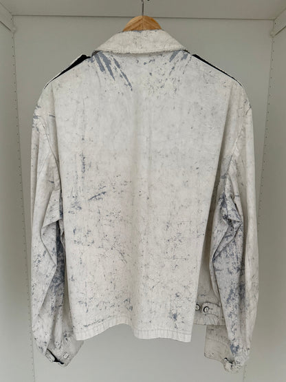 Maison Martin Margiela SS2004 Artisanal Line (0)(10) Painted Military Jacket