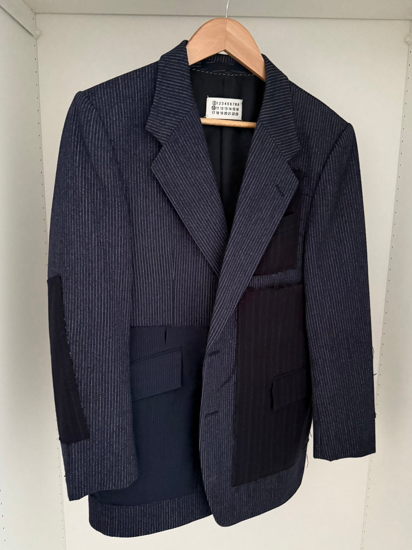 Maison Martin Margiela AW2004 Artisanal Line (0)(10) Patchwork Tailored Jacket