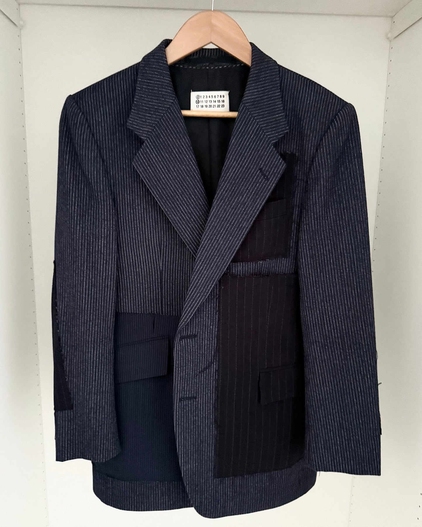 Maison Martin Margiela AW2004 Artisanal Line (0)(10) Patchwork Tailored Jacket