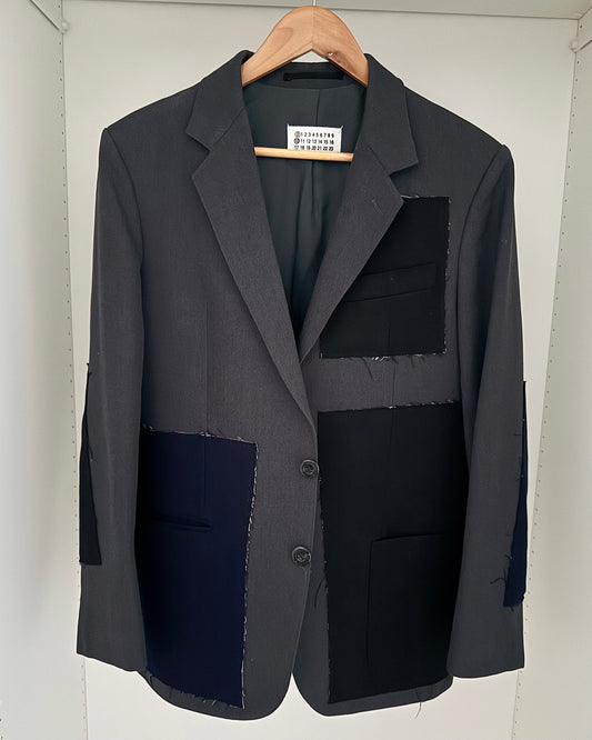 Maison Martin Margiela AW2004 Artisanal Line (0)(10) Patchwork Tailored Jacket