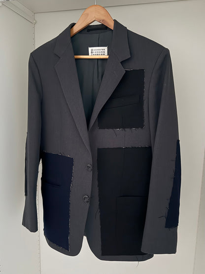 Maison Martin Margiela AW2004 Artisanal Line (0)(10) Patchwork Tailored Jacket