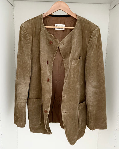 Maison Martin Margiela AW2002 Artisanal Line (0)(10) Reconstructed Corduroy Jacket