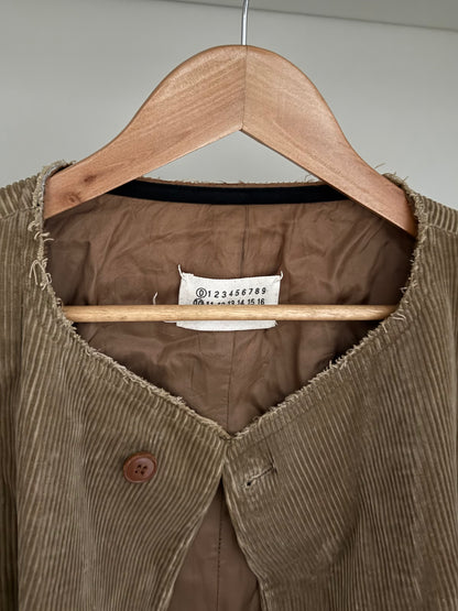 Maison Martin Margiela AW2002 Artisanal Line (0)(10) Reconstructed Corduroy Jacket