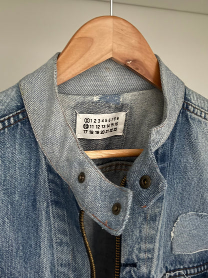 Maison Martin Margiela SS2002 Artisanal Line (0)(10) Reconstructed Denim Jacket